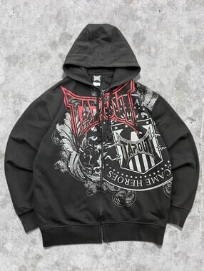 Y2K Tapout Zip Up Hoodie